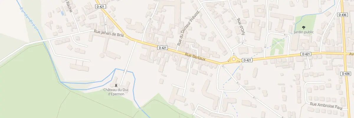 Plan du 25B Rue Bertaux à Fontenay-Trésigny