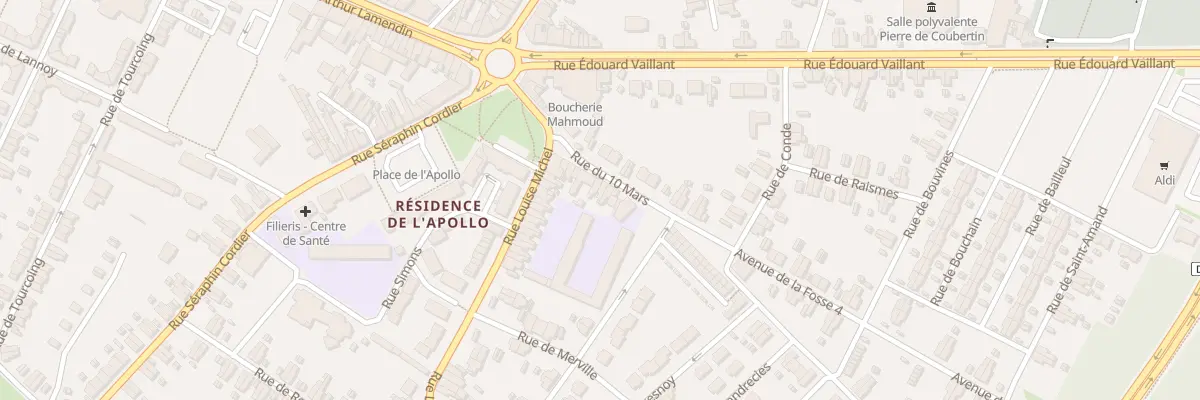 Plan du 108 Rue du 10 Mars à Sallaumines