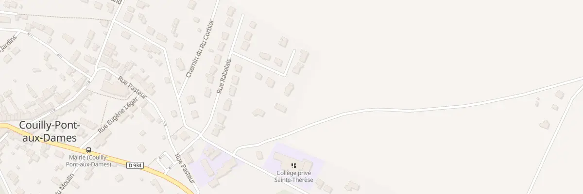 Plan du 8 Rue Ronsard à Couilly-Pont-aux-Dames