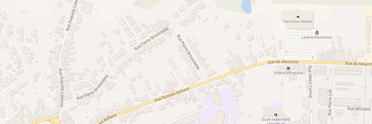 Plan du 100 Rue Pierre Brossolette à Wingles
