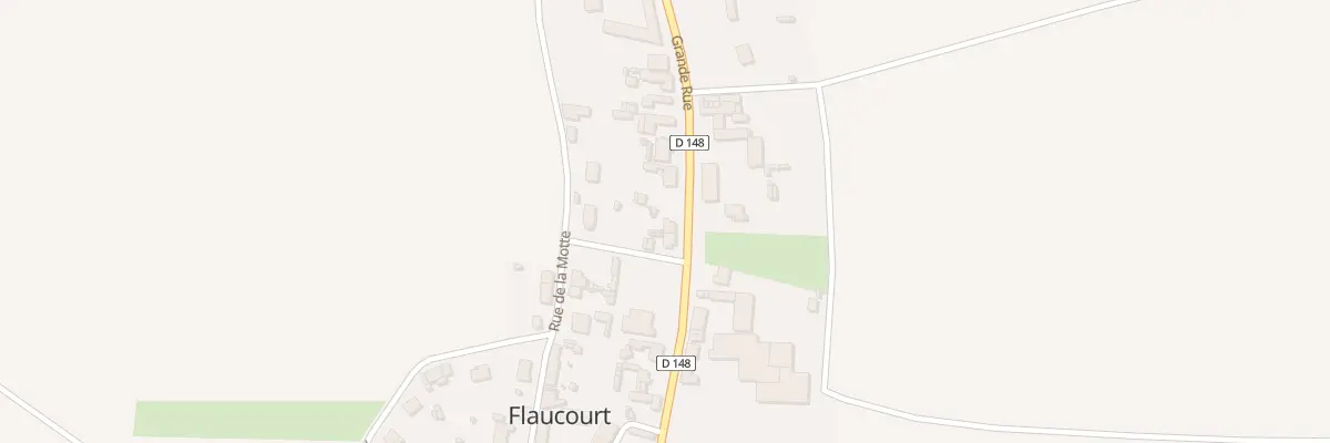 Plan du 36 Gr Grande Rue à Flaucourt