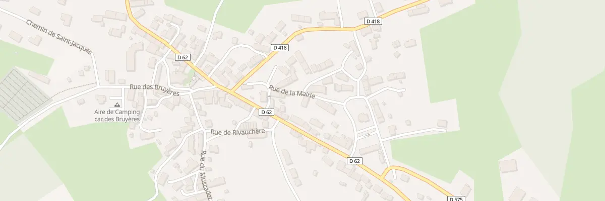Plan du 8 Rue de la Mairie à Chapdes-Beaufort