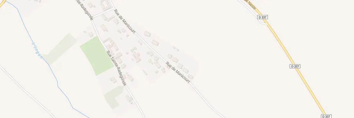 Plan du 31 Rue de Manicourt à Curchy