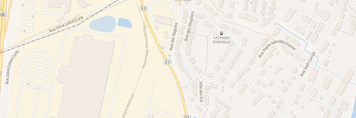 Plan du 45 Rue des Peupliers à Villenoy