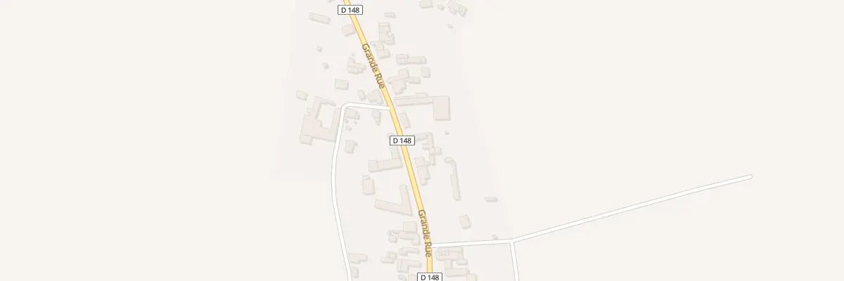 Plan du 25 Gr Grande Rue à Flaucourt