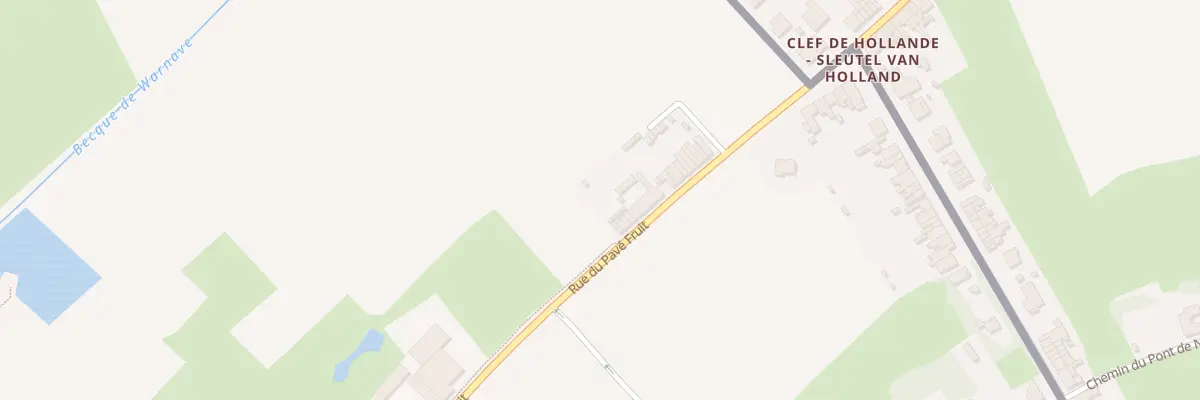 Plan du 995 Rue du Pave Fruit à Nieppe