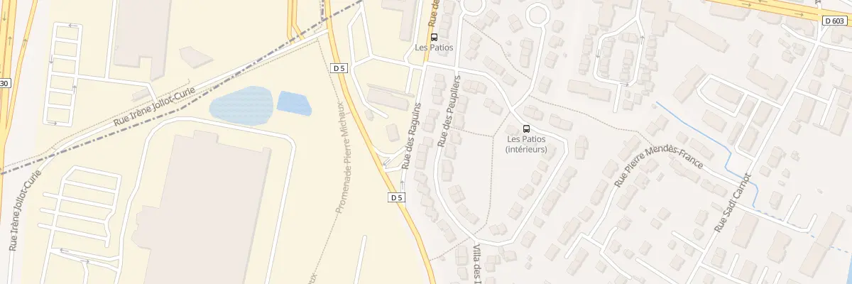 Plan du 55 Rue des Peupliers à Villenoy