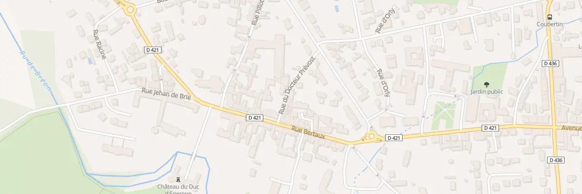 Plan du 12 Rue du Docteur Prevost à Fontenay-Trésigny
