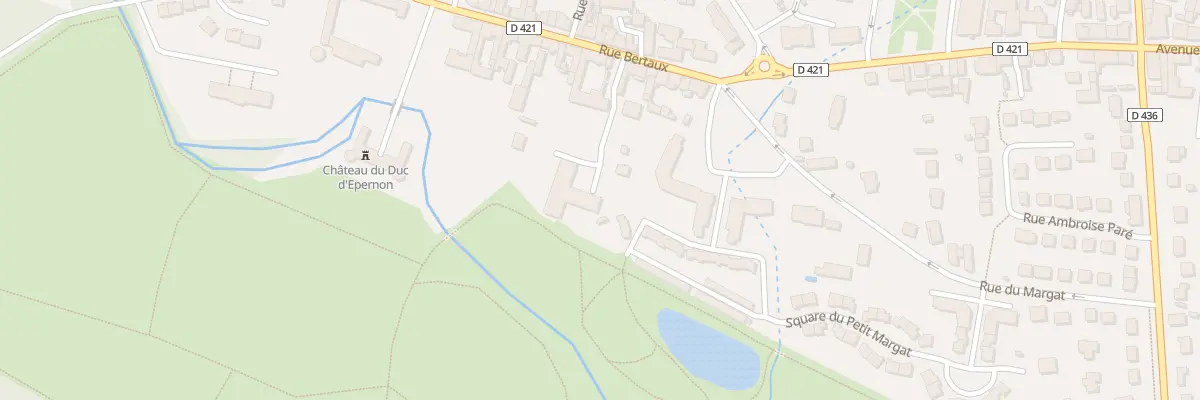 Plan du 1 Rue Lucie Aubrac à Fontenay-Trésigny