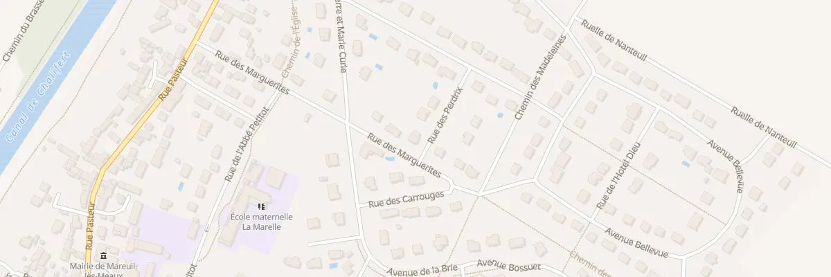 Plan du 21 Rue des Marguerites à Mareuil-lès-Meaux