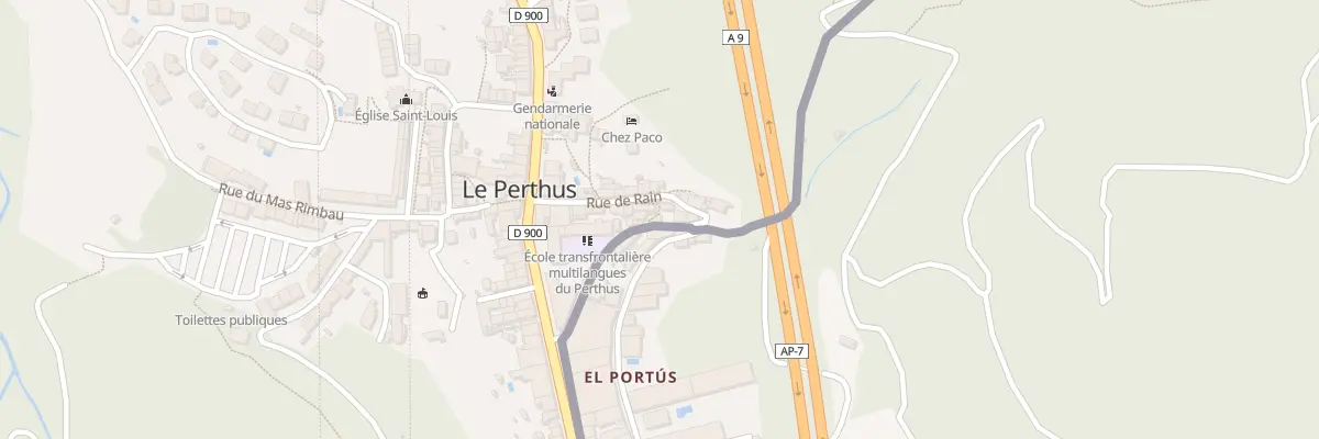 Plan du 3 Rue du Petit Pont au Perthus