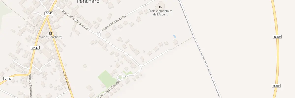 Plan du 21 Rue Lucien Duquesne à Penchard