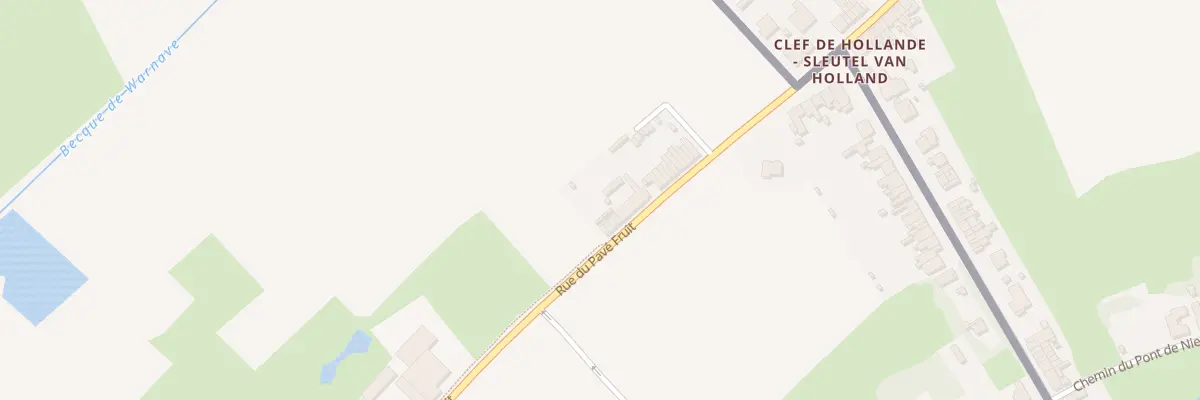 Plan du 1005 Rue du Pave Fruit à Nieppe