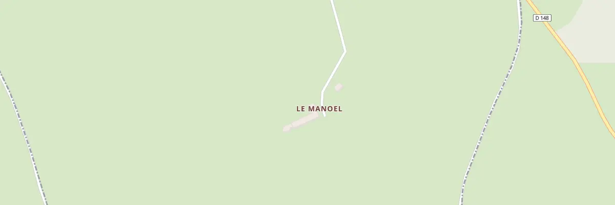Plan du 1 Le Manoel à Sainte-Marie