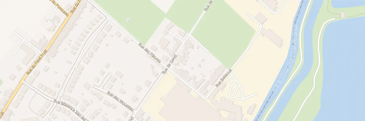 Plan du 588 Rue de Gand à Nieppe