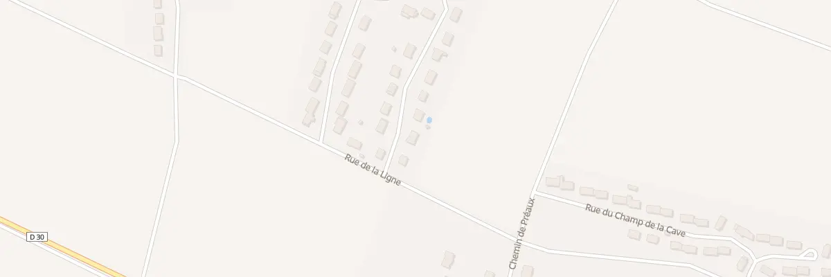 Plan du 4 Rue des Poiriers à Égreville