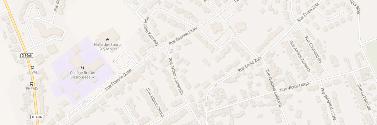 Plan du 60 Rue Arthur Lamendin à Vendin-le-Vieil