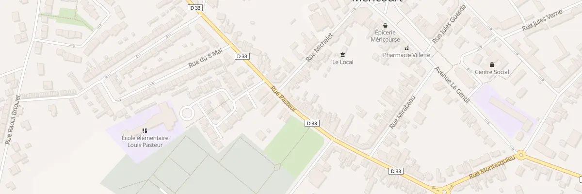 Plan du 35A Rue Pasteur à Méricourt