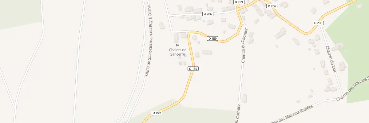 Plan du 4 Rte des Varvottes à Thauvenay