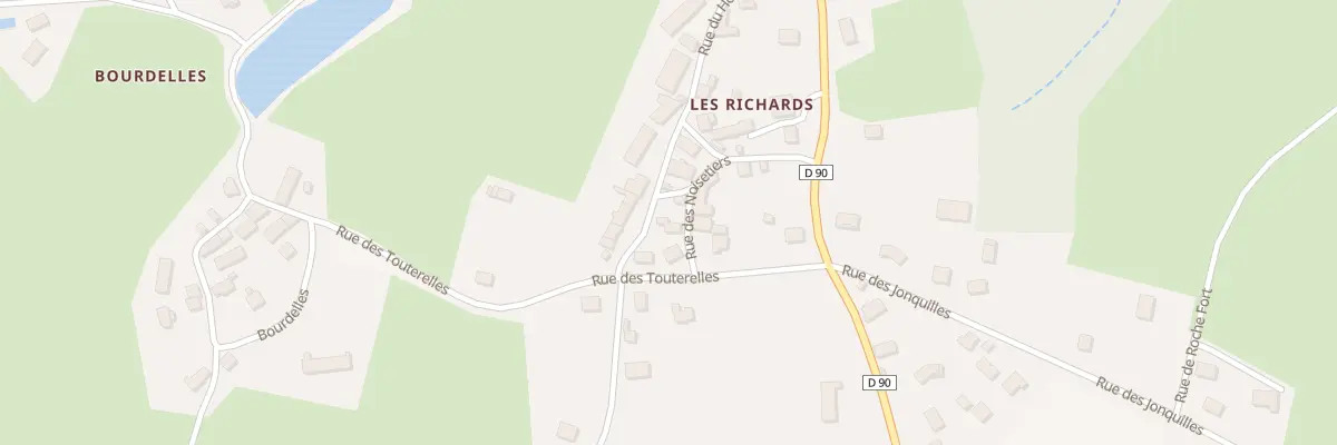 Plan du 9004 Rue des Noisetiers - Richards à Saint-Georges-de-Mons