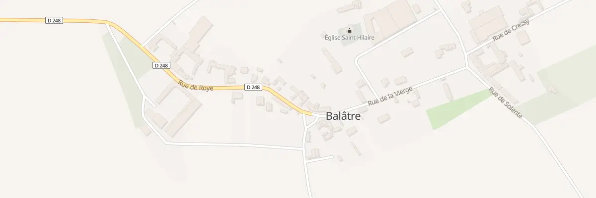 Plan du 4 Rue de Roye à Balâtre