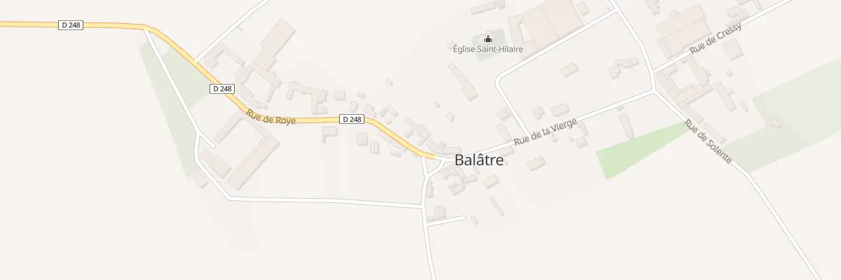 Plan du 2 Rue de Roye à Balâtre