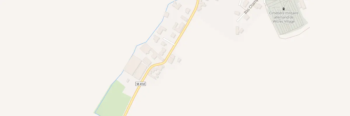 Plan du 285 Rue Théodore Brasme à Wicres
