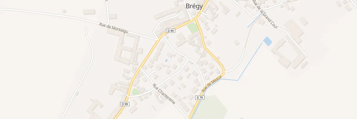 Plan du 2 Rue Michel Haquin à Brégy