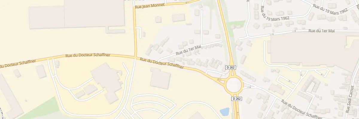 Plan du 450 Rue du Docteur Schaffner à Noyelles-sous-Lens