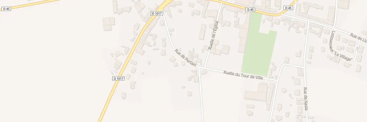Plan du 6 Rue de Pertain à Marchélepot-Misery