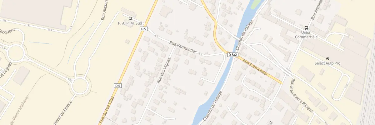 Plan du 5 Rue des Vignes à Villenoy
