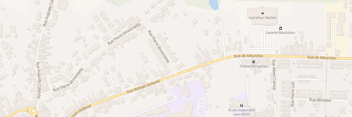 Plan du 83 Rue Pierre Brossolette à Wingles