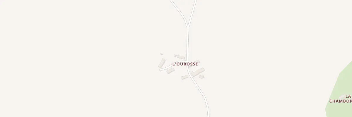 Plan du 164 L’Ourosse à Charentonnay