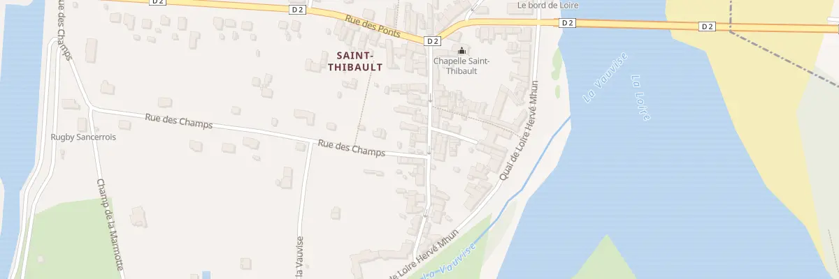 Plan du 19 Rue Capitaine Jacques Combes à Saint-Satur