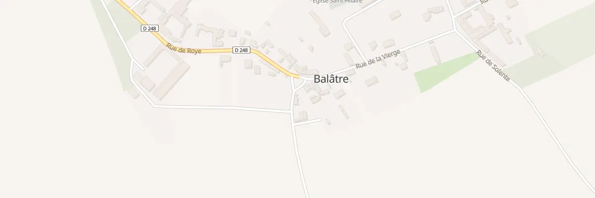 Plan du 1 Rue de Champien à Balâtre