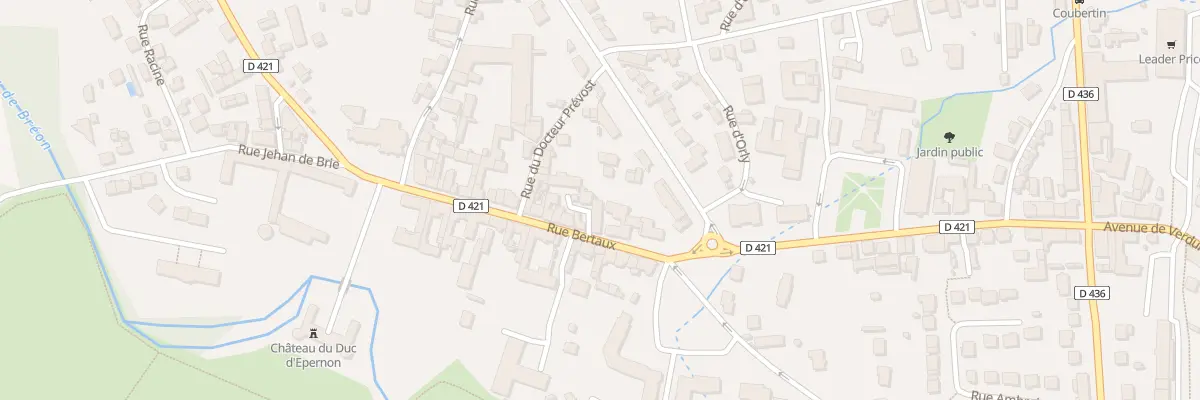 Plan du 14 Rue Bertaux à Fontenay-Trésigny