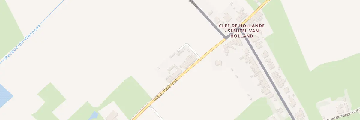 Plan du 1049 Rue du Pave Fruit à Nieppe