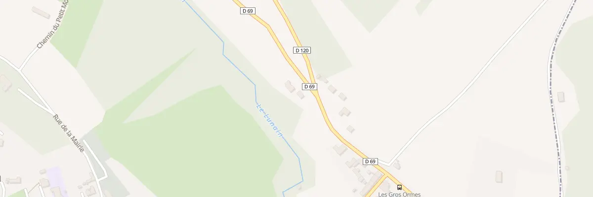 Plan du 43 Rte de la Vallée à Paley