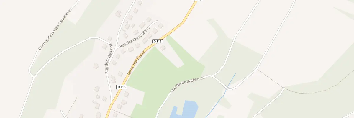 Plan du 38 Rte des Eluats à Orrouy