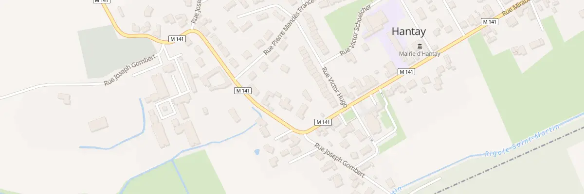 Plan du 24 Rue Joseph Gombert à Hantay