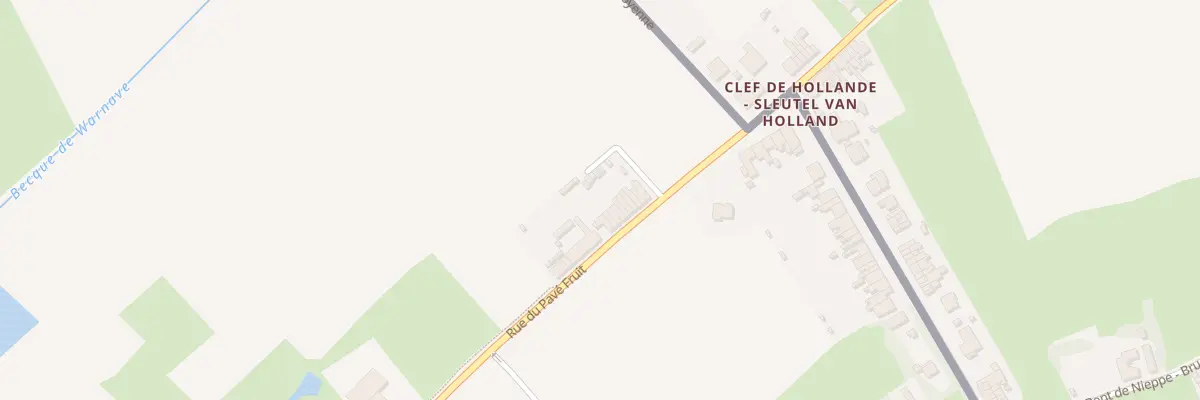 Plan du 1053 Rue du Pave Fruit à Nieppe