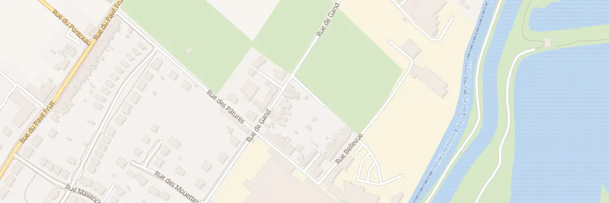 Plan du 634 Rue de Gand à Nieppe