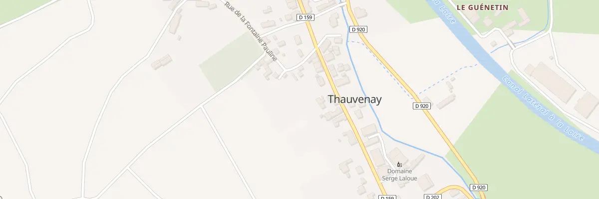 Plan du 29 Rue de la Mairie à Thauvenay
