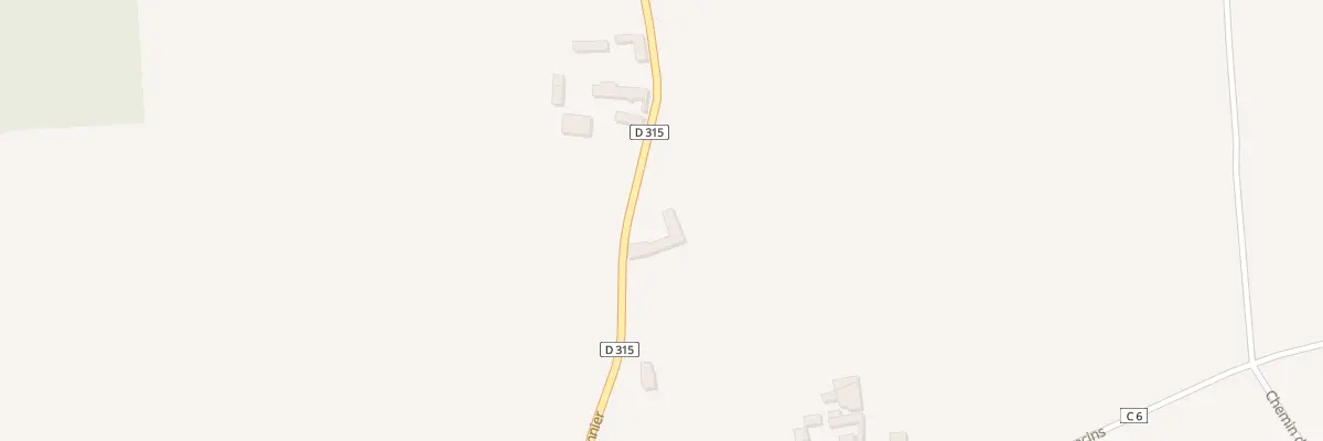 Plan du 10 Rte de Mocquepannier à Chevannes