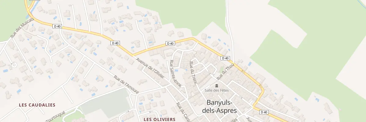 Plan du 5 Rue de la Marinade à Banyuls-dels-Aspres