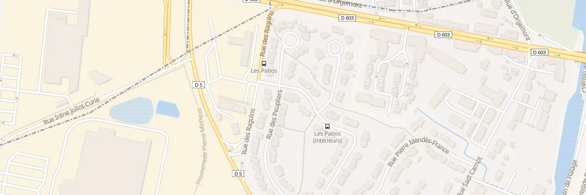 Plan du 4 Rue des Peupliers à Villenoy