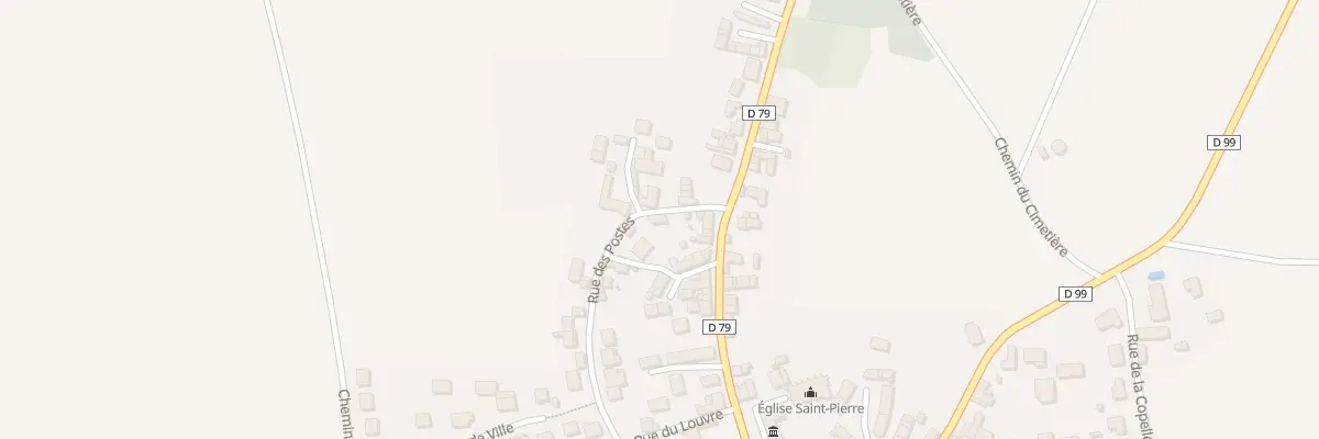 Plan du 12 Rue des Postes à Brégy
