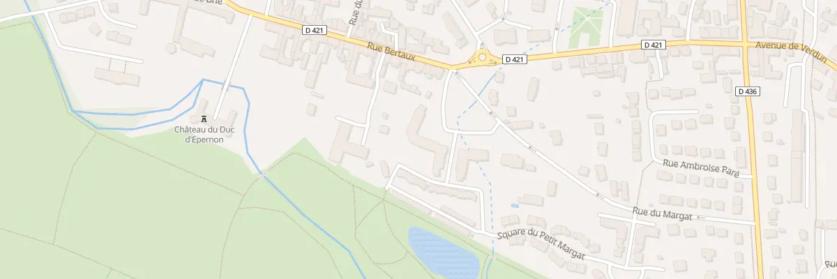 Plan du 2C Sq du Petit Margat à Fontenay-Trésigny