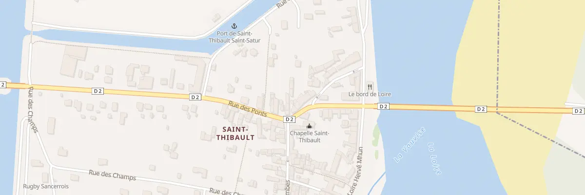 Plan du 14 Rue des Ponts à Saint-Satur