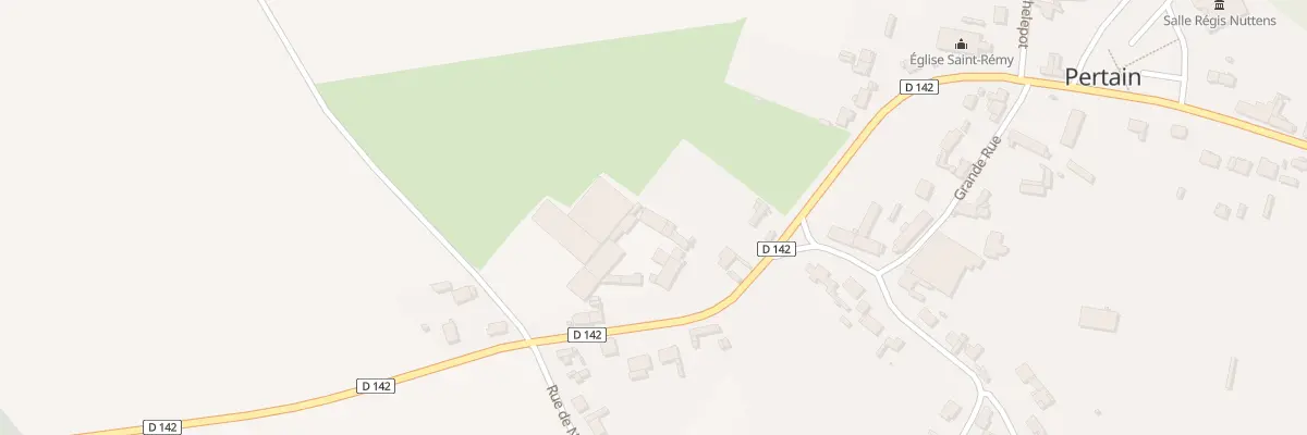 Plan du 20 Rue d’Omiécourt à Hypercourt